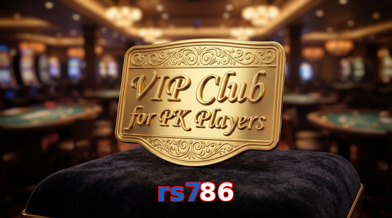 Main screen of Rs786 vip page for PK players
